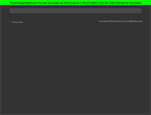 Tablet Screenshot of gaminginfo.com